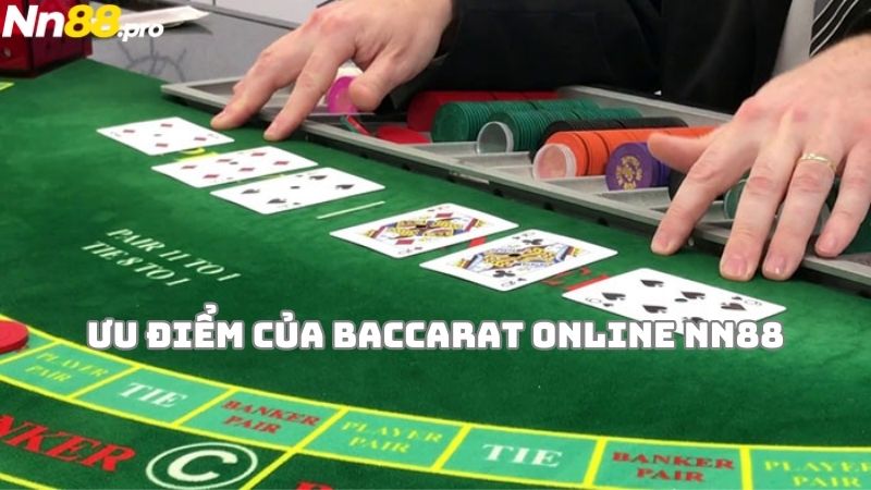 Những ưu điểm khiến bạn nên chọn Baccarat online NN88 casino 